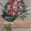 Ramo Funerario Rosas Rojas